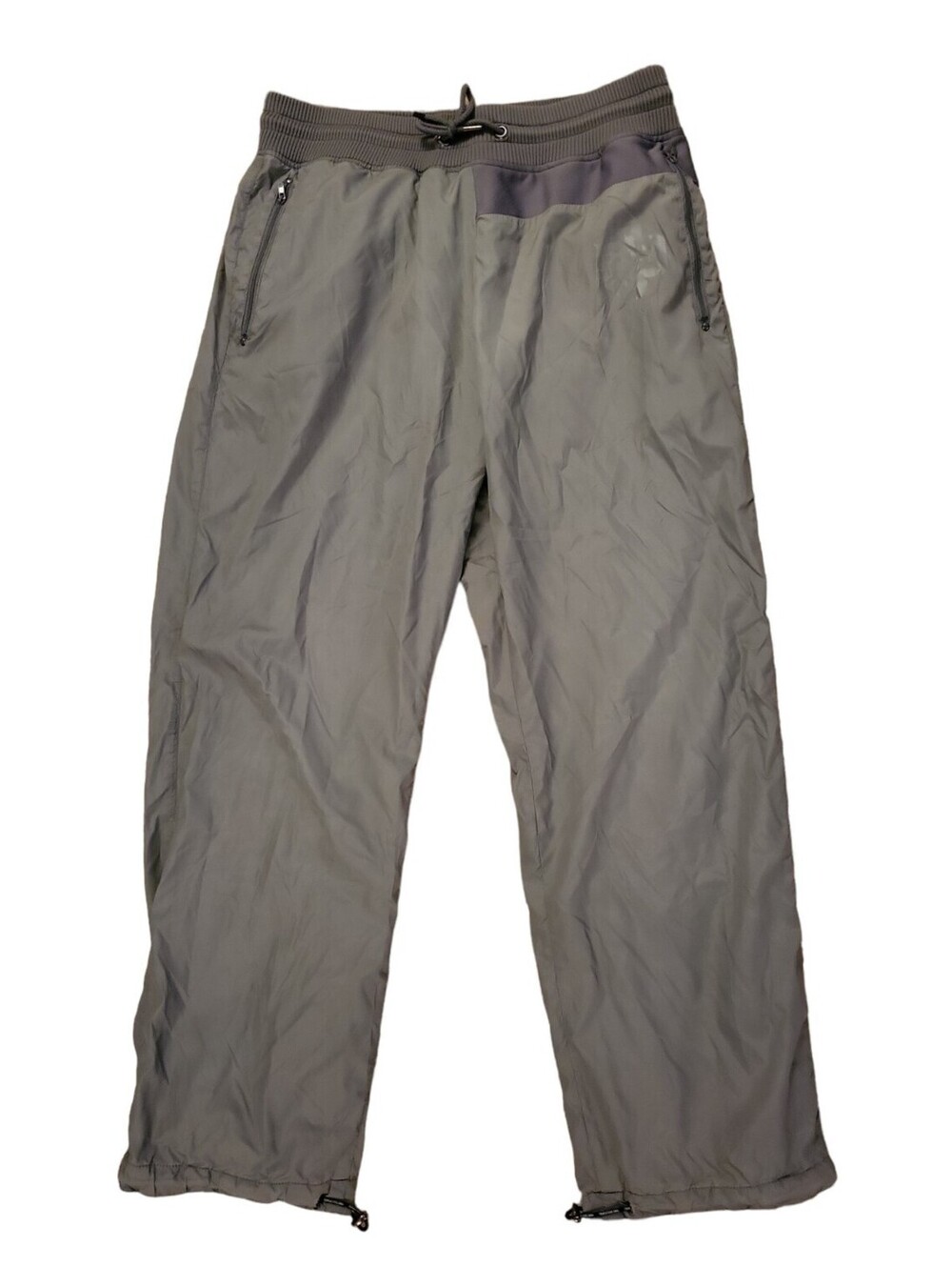 Triple Five Soul Gray Mens Athletic Drawstring Track Pants Size Medium